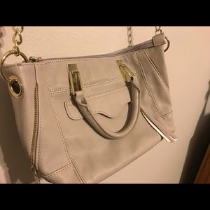 Grey Steve Madden crossbody purse